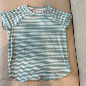 Striped Athleta Girl Top Size 12